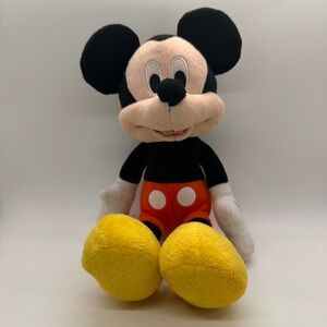 Disney Mickey Mouse Plush Toy Classic Character Stuffed Animal 13 in Vintage